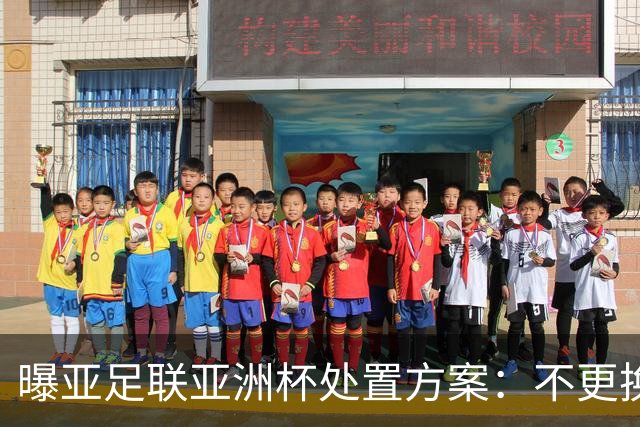 曝亚足联亚洲杯处置方案：不更换举办地 11月敲定是否延期