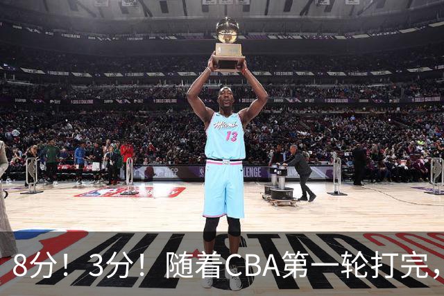 8分！3分！随着CBA第一轮打完，终于知道郭士强选人眼光有多差了